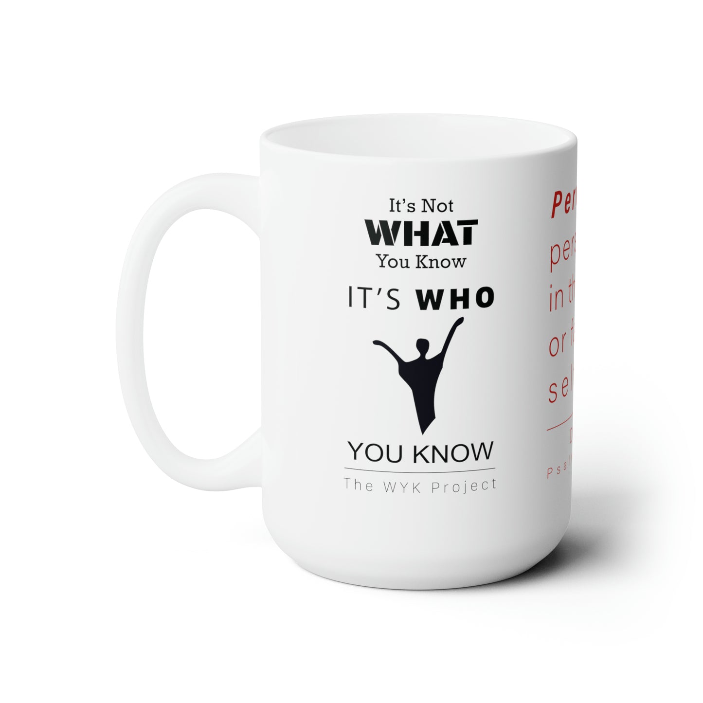 WYKProject Perverse White Ceramic Mug 15oz