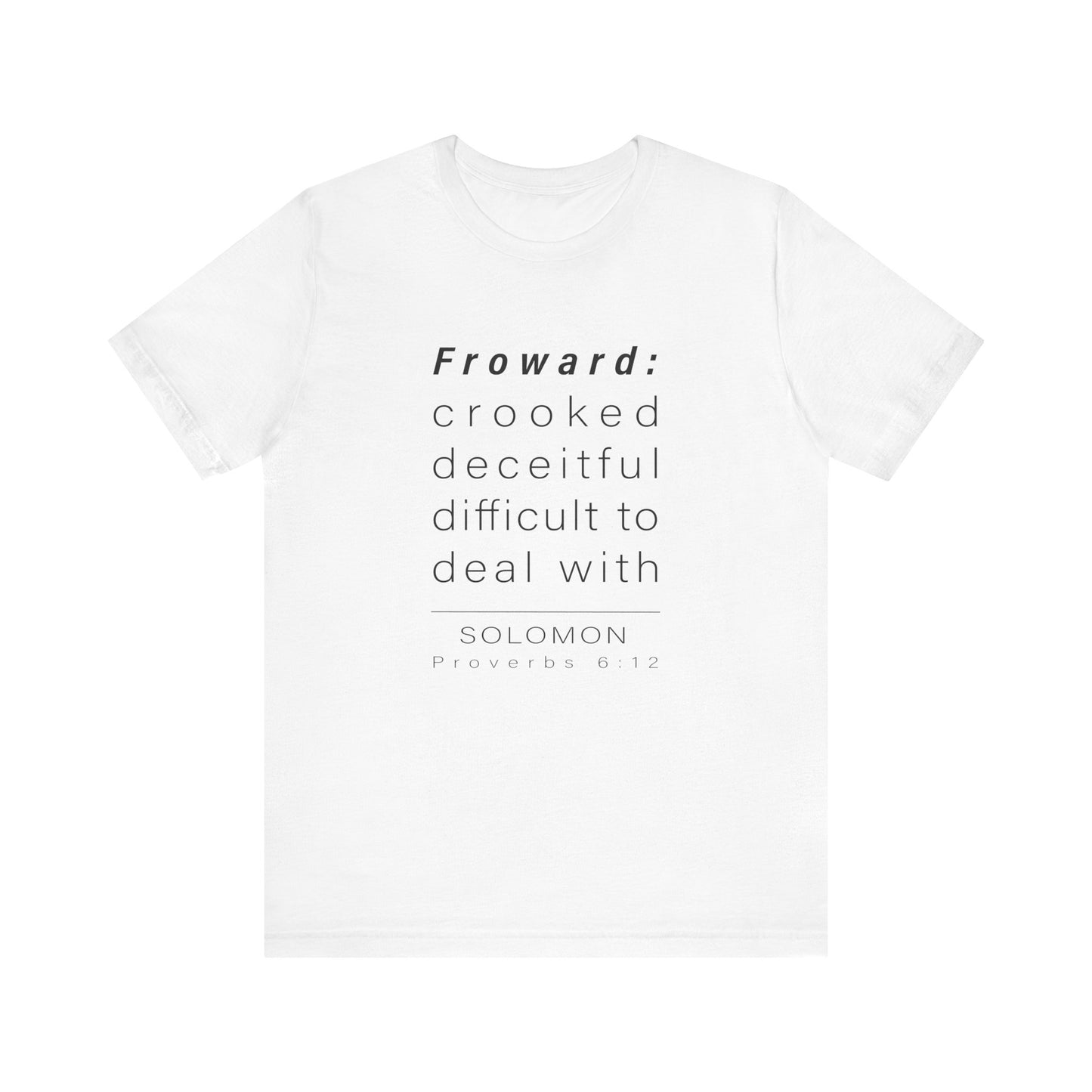 WYKProject Definition of Froward Short Sleeve T-Shirt