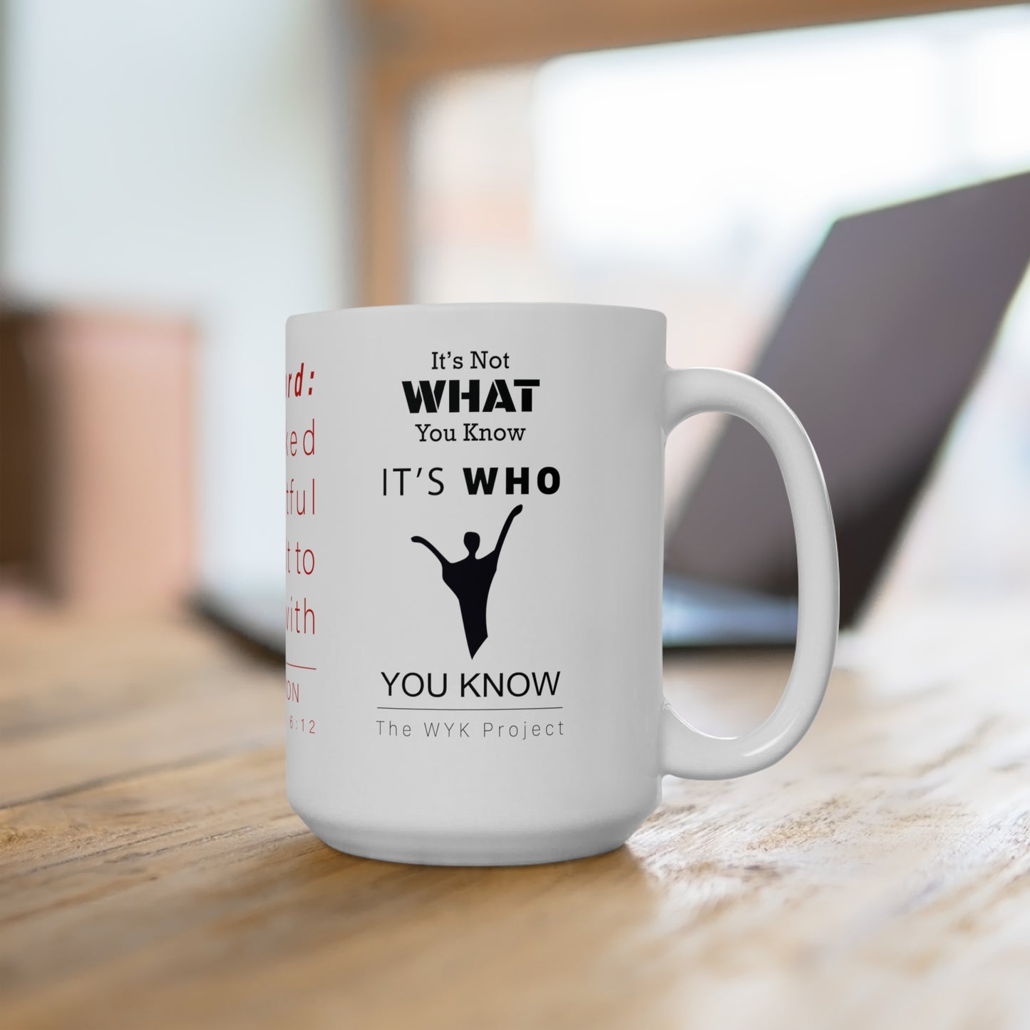 WYKProject Froward White Ceramic Mug 15oz