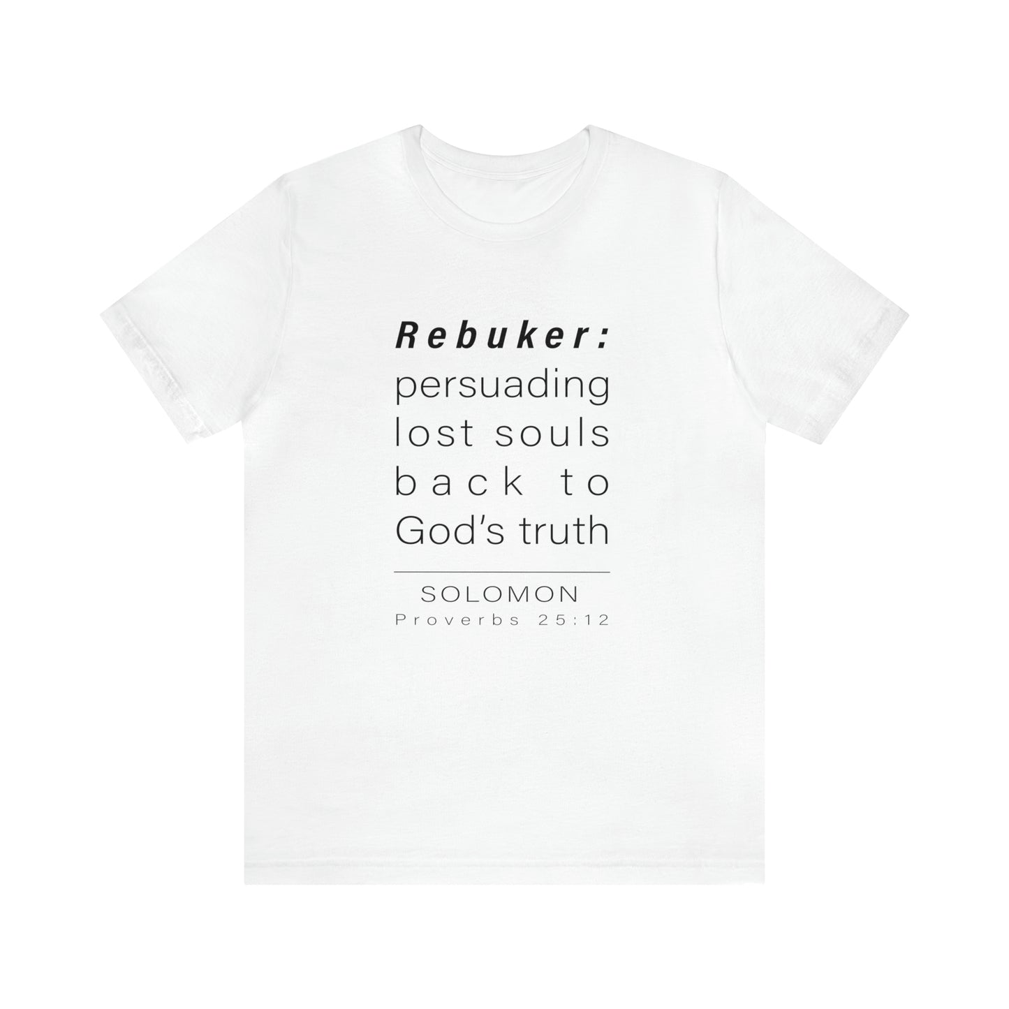 WYKProject Definition of Rebuker Short Sleeve T-Shirt