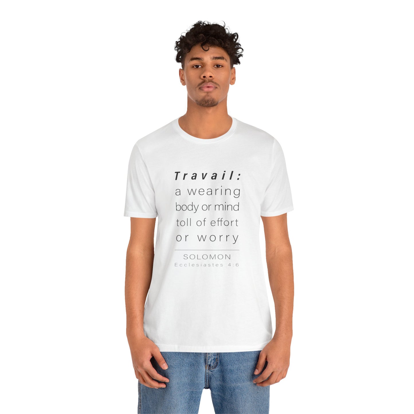 WYKProject Definition of Travail Short Sleeve T-Shirt