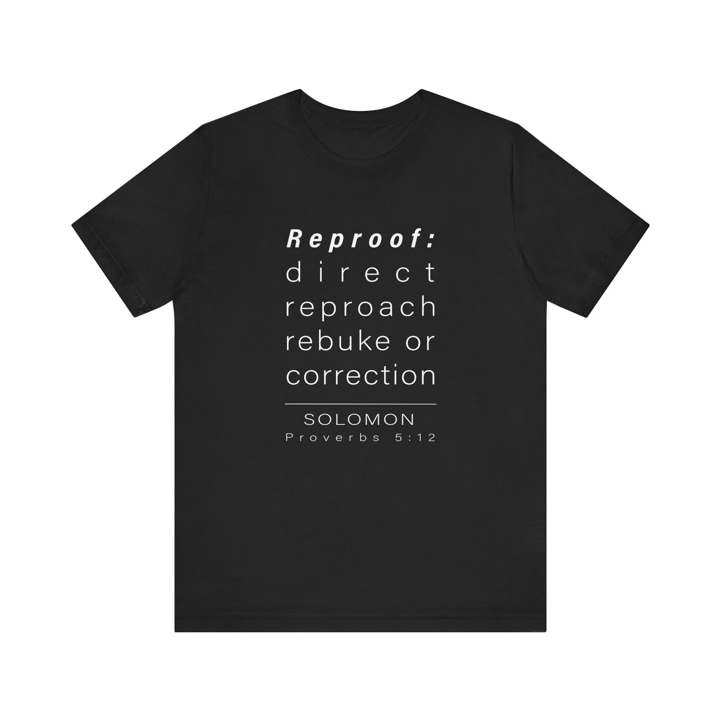 WYKProject Definition of Reproof Short Sleeve T-Shirt