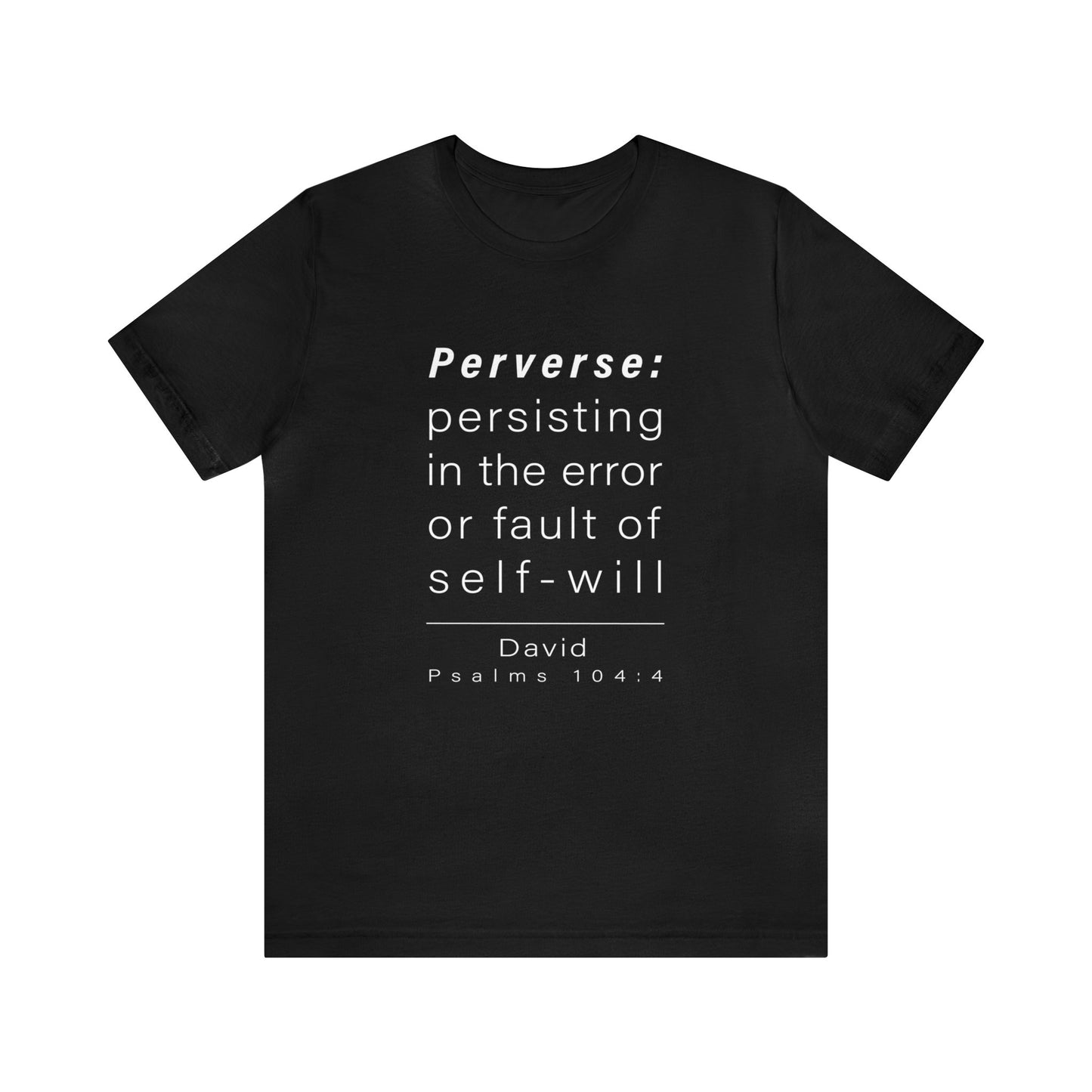 WYKProject Definition of Perverse Short Sleeve T-Shirt