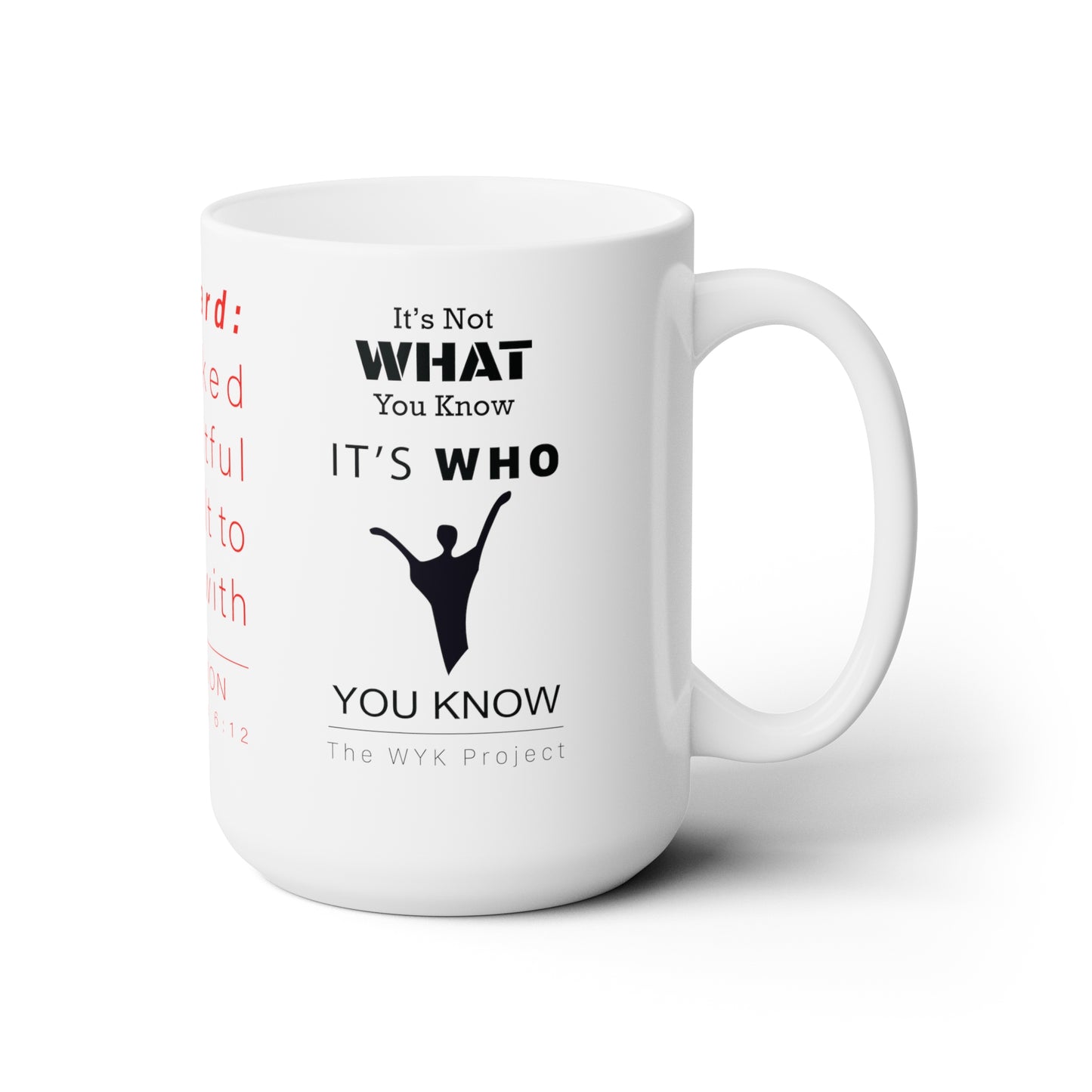 WYKProject Froward White Ceramic Mug 15oz