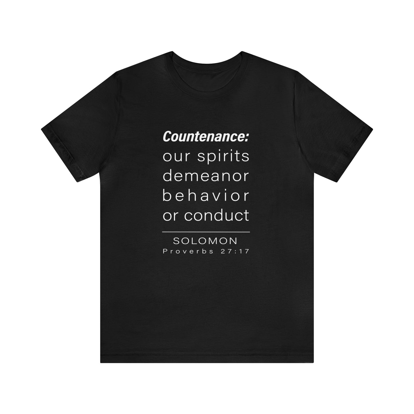 WYKProject Definition of Countenance Short Sleeve T-Shirt