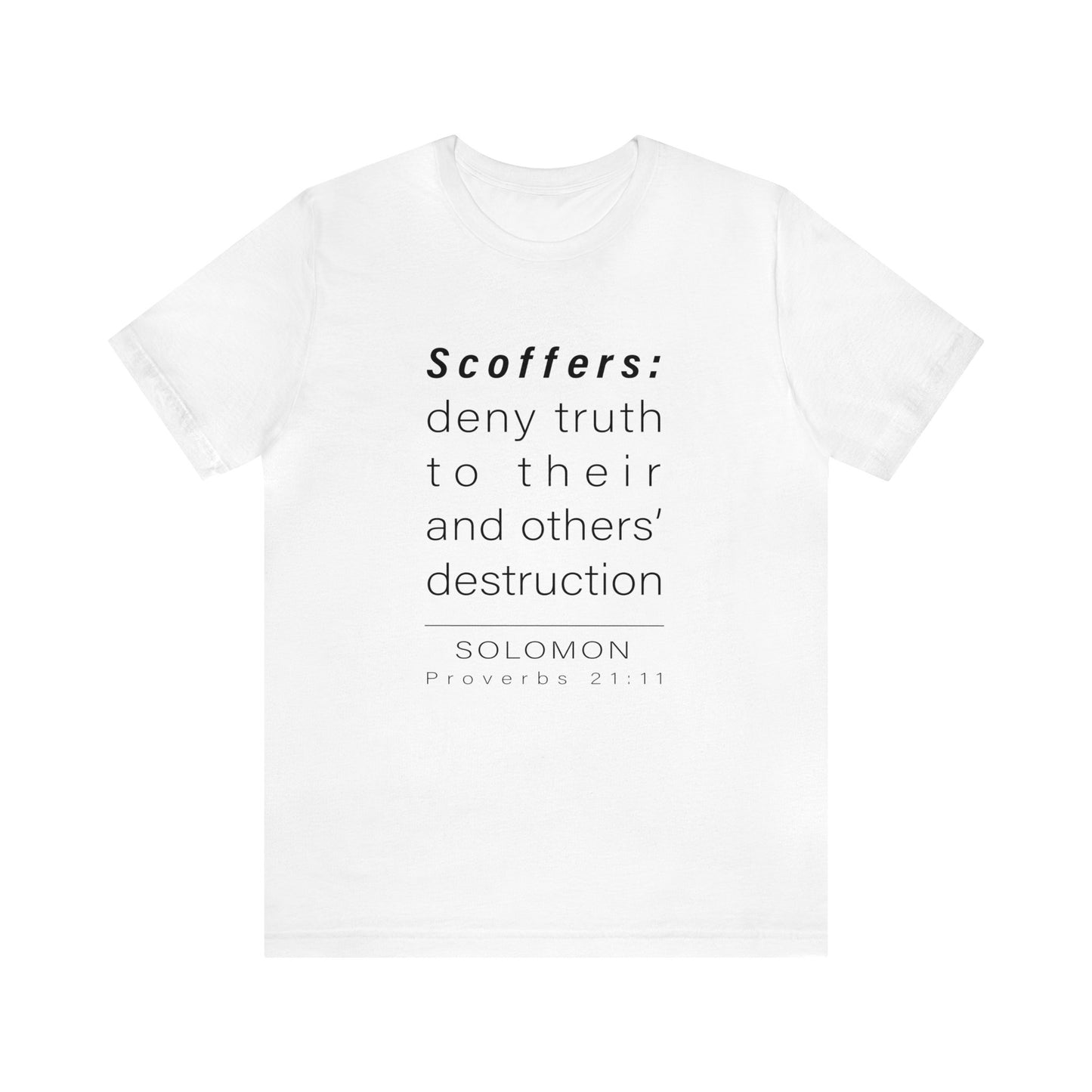 WYKProject Definition of Scoffers Short Sleeve T-Shirt