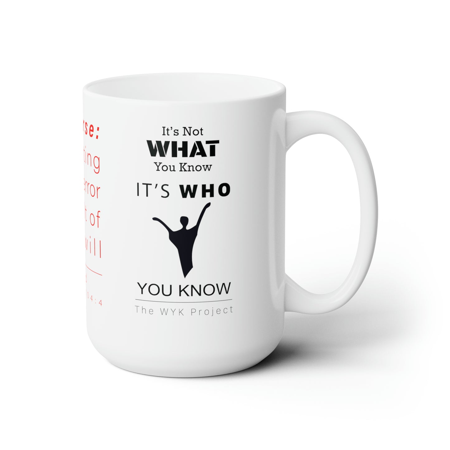 WYKProject Perverse White Ceramic Mug 15oz