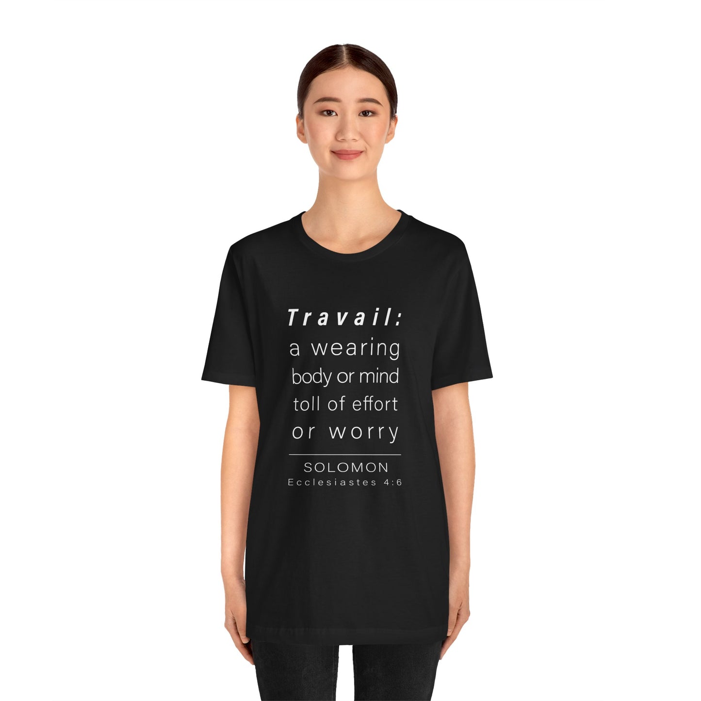 WYKProject Definition of Travail Short Sleeve T-Shirt