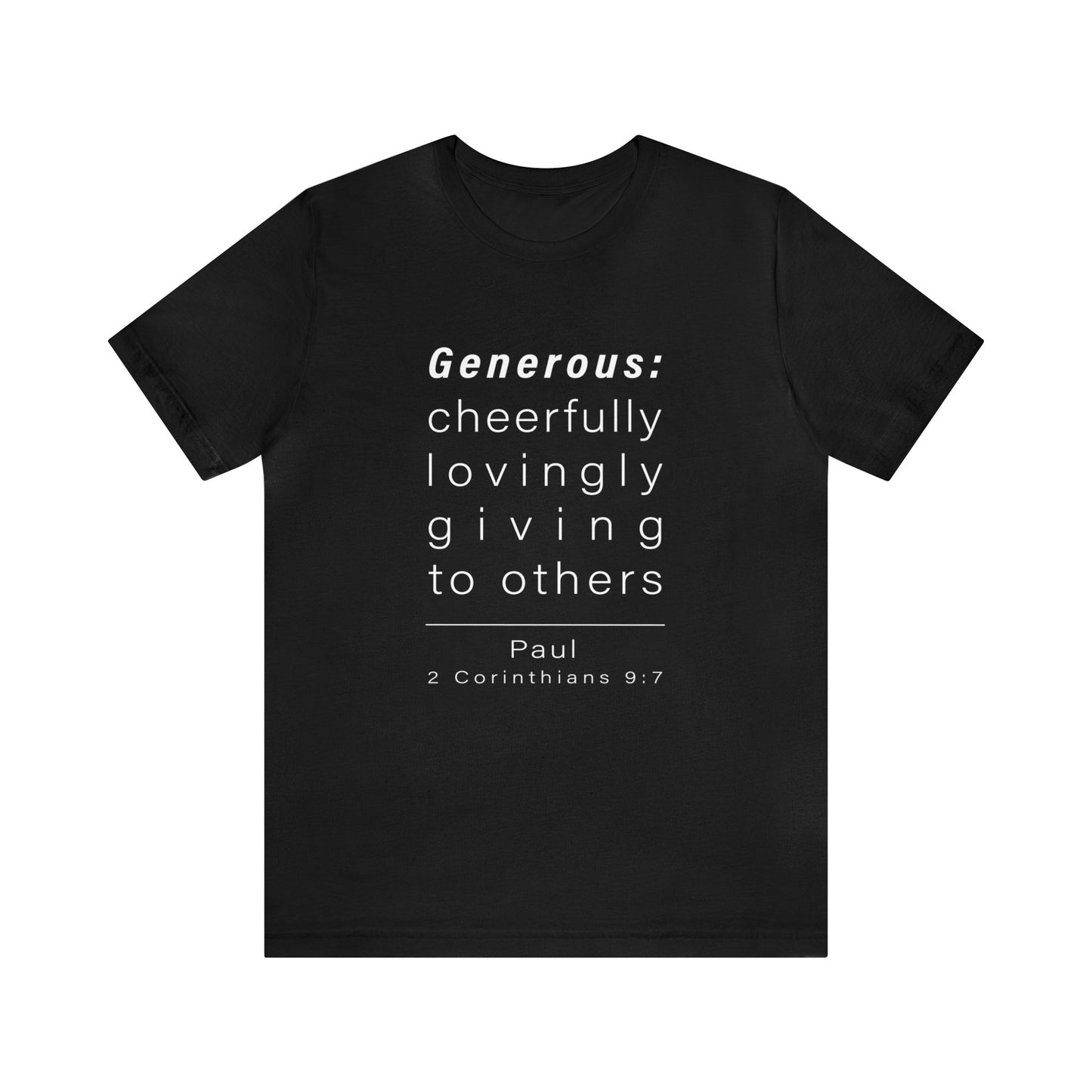 WYKProject Definition of Generous Short Sleeve T-Shirt