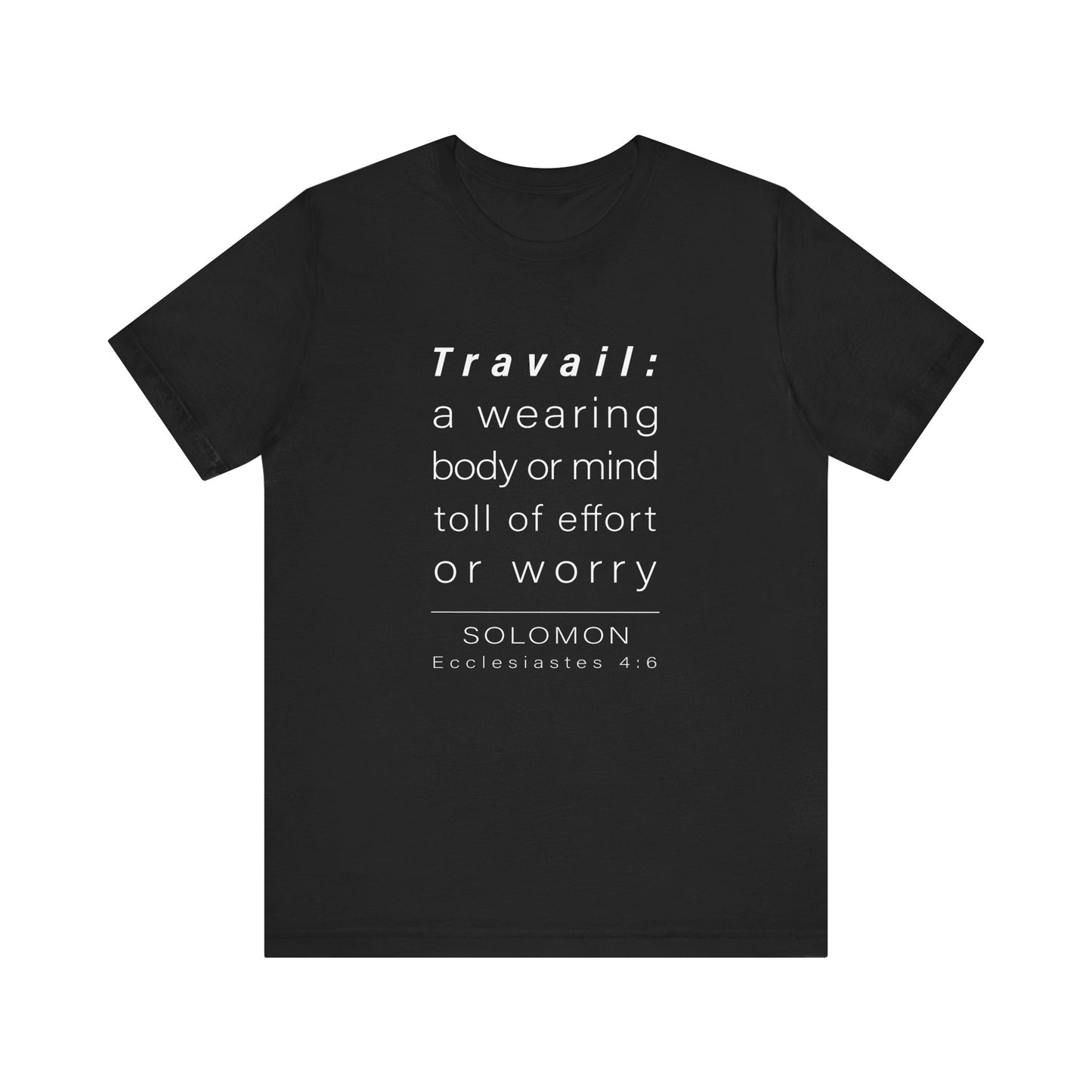 WYKProject Definition of Travail Short Sleeve T-Shirt